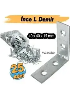İnce Cidarlı Dekoratif Köşebent